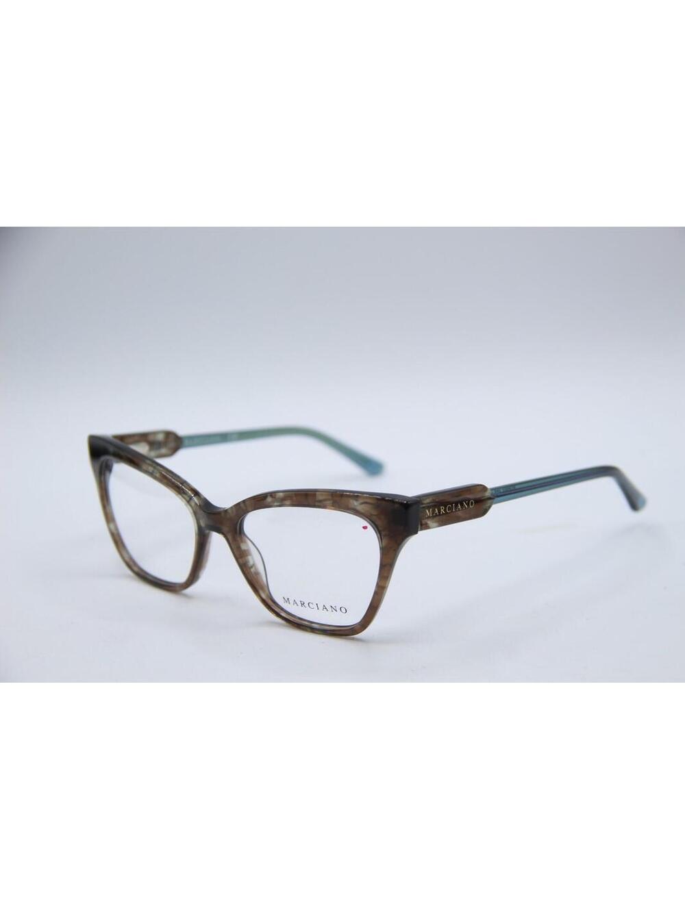 Marciano Gm0331 056 Clear Tortoise Blue Authentic Designer Eyeglasses 53-17